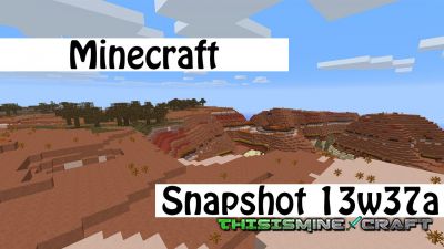 Minecraft Snapshot 13w37a