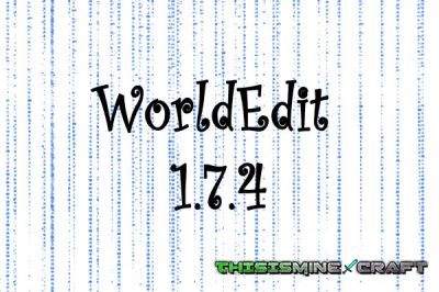 Скачать WorldEdit CUI Mod для Minecraft 1.7.4 бесплатно